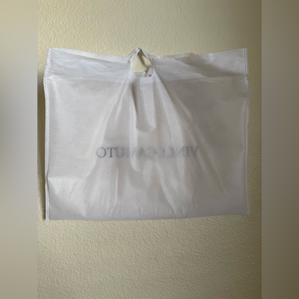 Vince Camuto Brown and Black Tote Bag/Dust Bag - Picture 7 of 7
